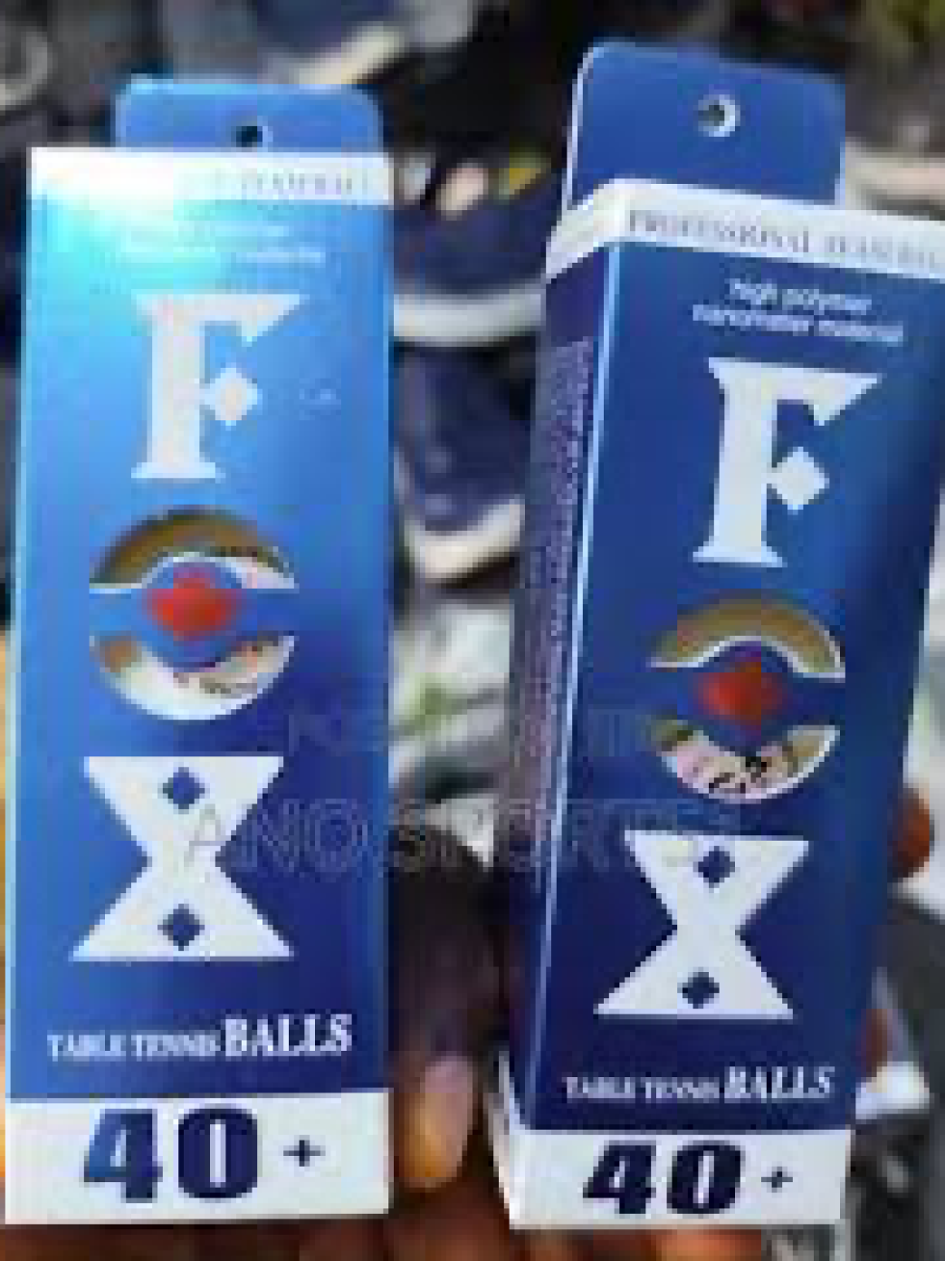 Fox brand table tennis balls - hover